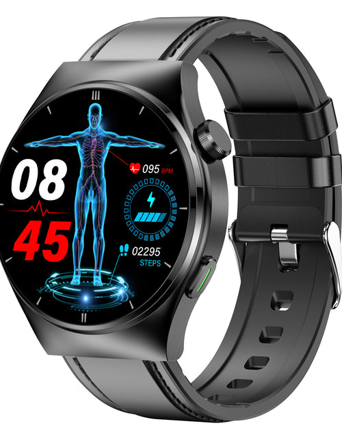 Bild in Galerie-Viewer laden, F320 laser therapy Bluetooth call uric acid lipids watch non invasive blood sugar heart rate body temperature smart watch
