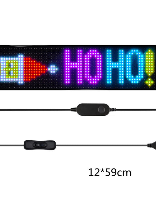 Bild in Galerie-Viewer laden, Programmierbares Auto-LED-Schild LED-Vollfarb-Werbebildschirm Ultradünner Bildschirm Benutzerdefiniertes Textmuster Animationsanzeige Auto

