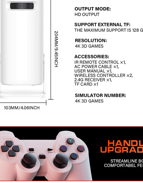 Cargar imagen en el visor de la galería, Square P30max High Definition 4K Gaming Projector Clear and Smooth
