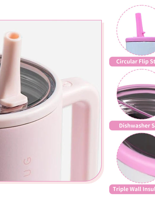 Load image into Gallery viewer, HydroJug Traveler: 32OZ/40OZ, stainless steel, vacuum insulated. Straw lid, double-wall thermal.car mug
