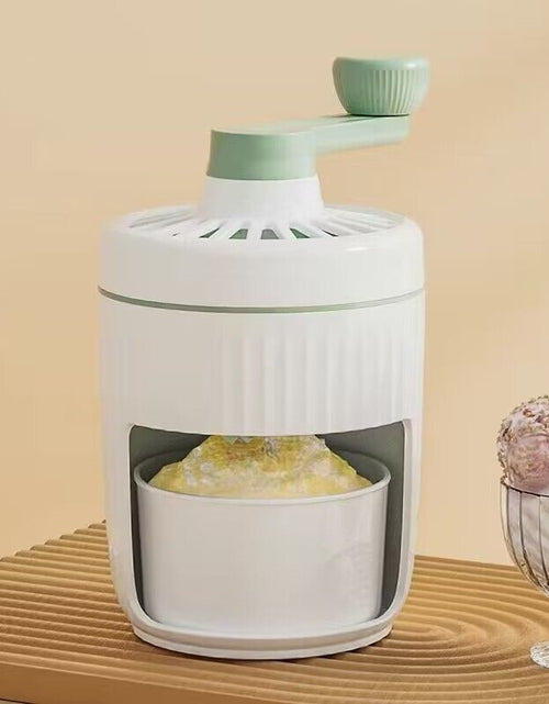 Load image into Gallery viewer, Hand-cranked Ice Shaving Machine Small Household Ice Crusher Hand-cranked Smoothie Machine Hail Ice Machine Kitchen Gadgets
