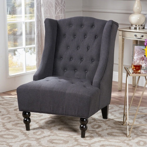 Bild in Galerie-Viewer laden, TODDMAN HI-BACK CLUB CHAIR
