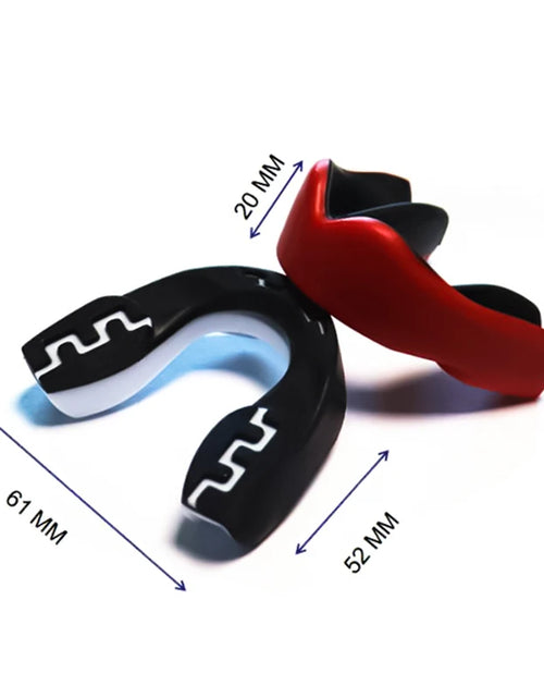 Cargar imagen en el visor de la galería, Sports Mouth Guard Teeth Protector Adults Junior EVA Mouthguard for Boxing Basketball Lacrosse Football MMA Martial Arts Hockey

