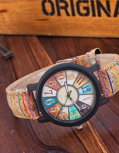 Load image into Gallery viewer, Casual Vintage Leather Women Quartz Wrist Watch Gift Clock
