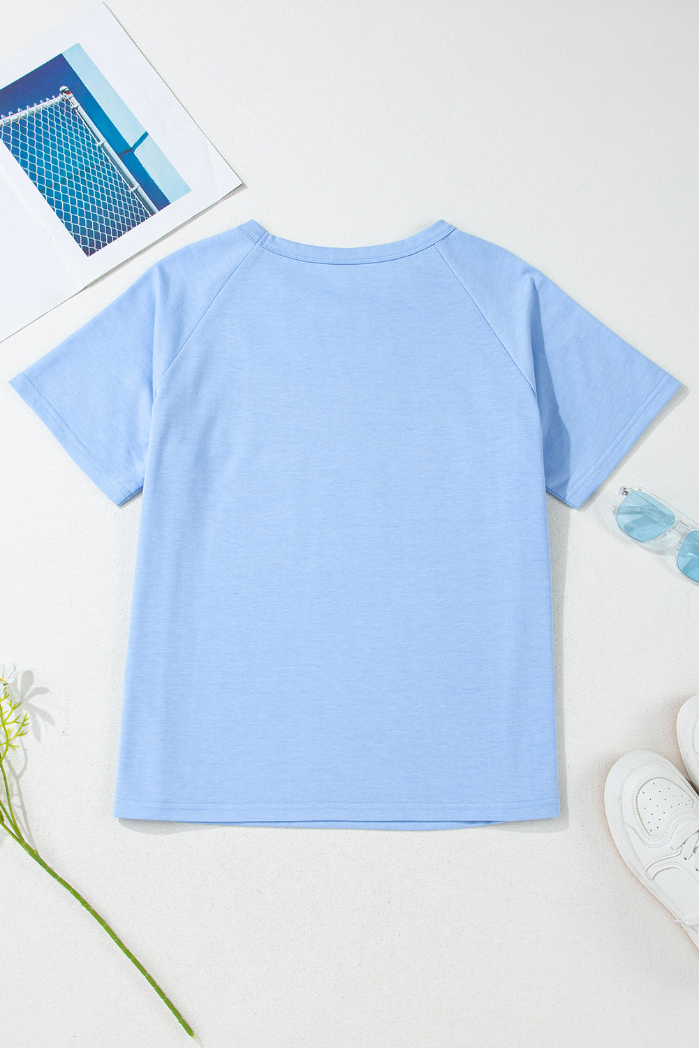 Bonbon Colorful Striped Casual Tee