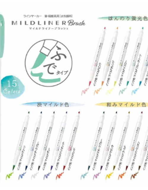 Load image into Gallery viewer, Double-sided Water-based Highlighter Marking Diary Supplies
