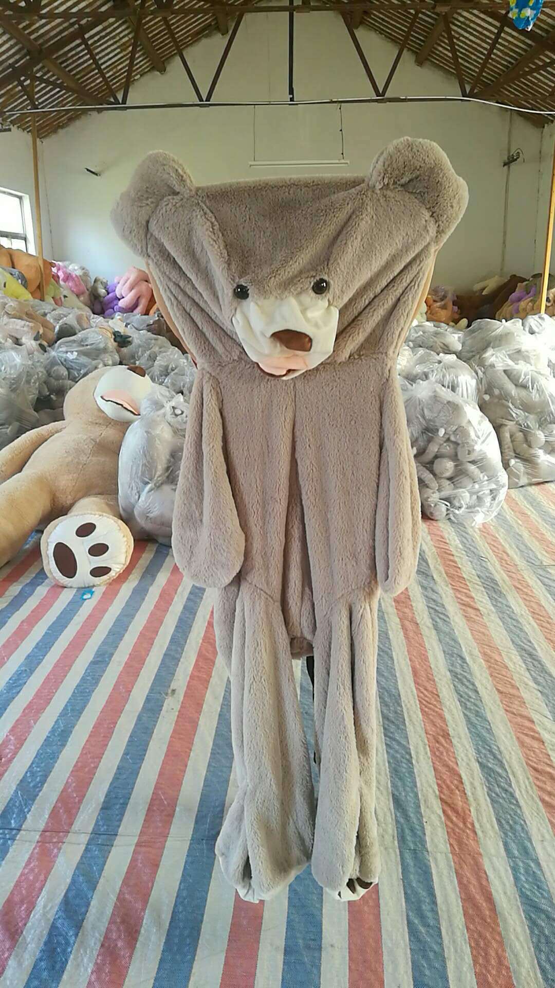 Riesiger Teddybär Plüschtier Riesige Stofftiere Lederhülle