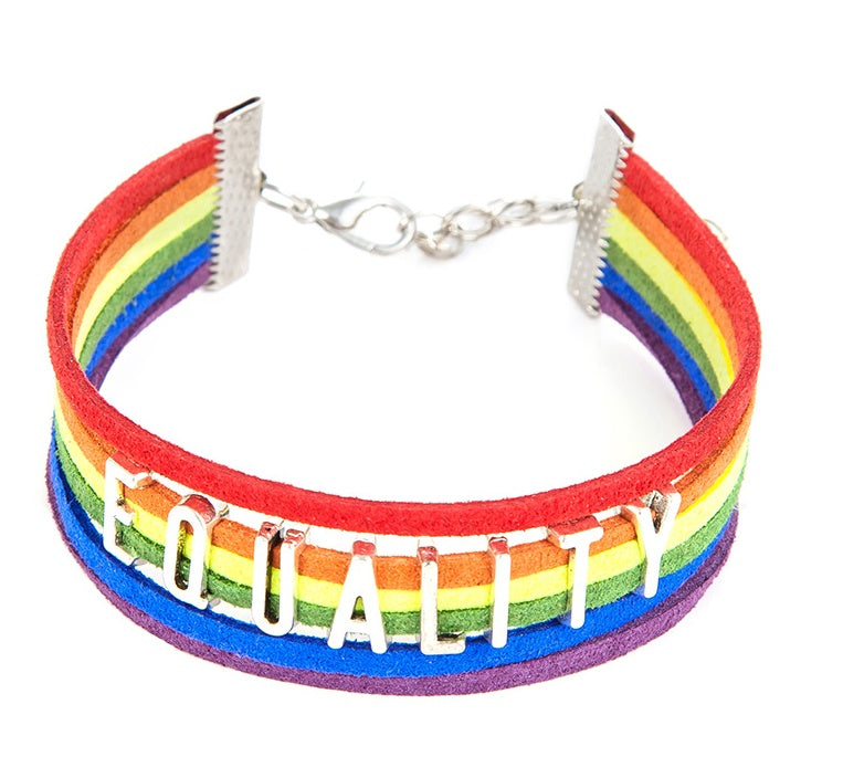 Geflochtenes Pride-Armband