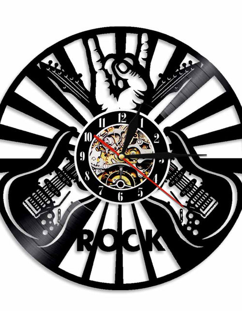 Load image into Gallery viewer, Rock Music Party Vinyl Clock Home Decoration Wall Art

