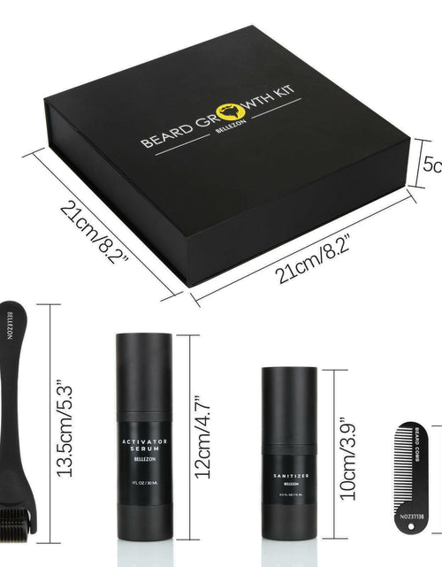 Bild in Galerie-Viewer laden, Beard Growth Liquid Beard Care Set

