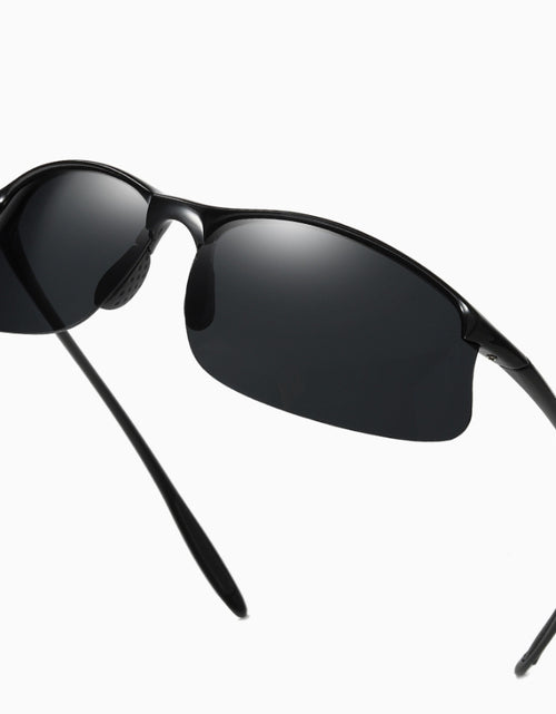 Load image into Gallery viewer, Fashion Semi-rimless Sports Driving Polarized Light Sun Glasses

