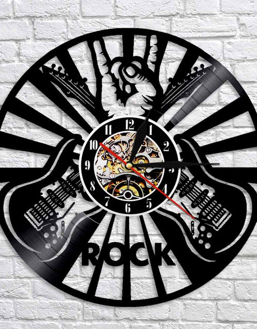 Load image into Gallery viewer, Rock Music Party Vinyl Clock Home Decoration Wall Art
