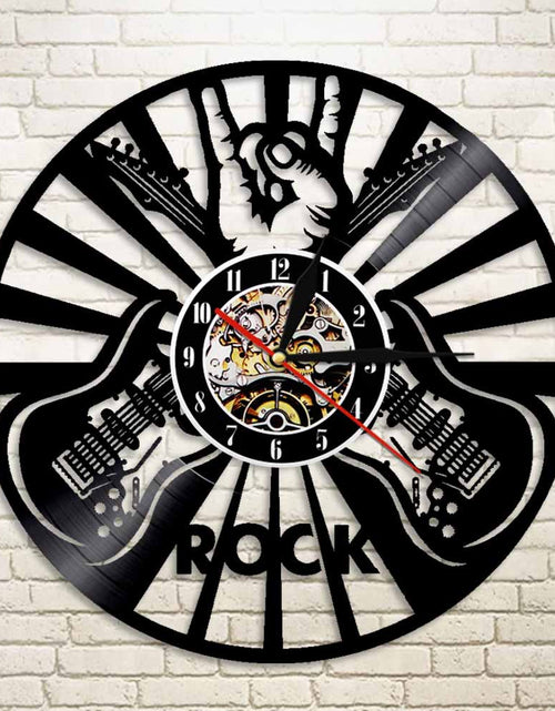 Load image into Gallery viewer, Rock Music Party Vinyl Clock Home Decoration Wall Art
