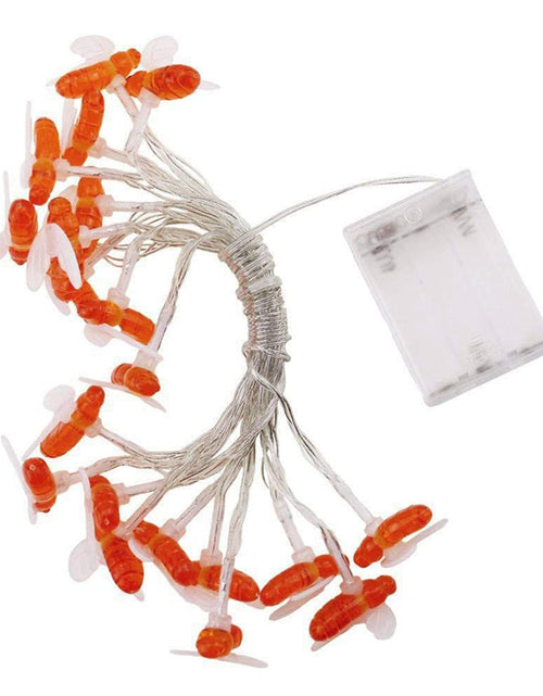 Load image into Gallery viewer, Solar string lights bee decorative lights
