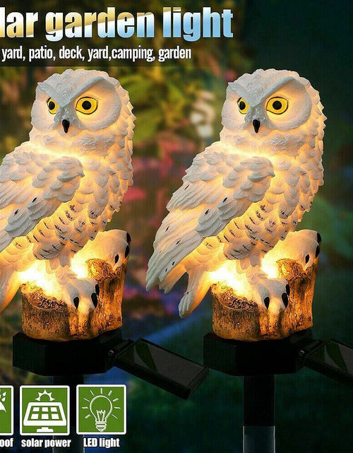 Load image into Gallery viewer, Hot Sell Owl Solar Light With Solar LED Outdoors Solar Light Solar Lamp Solar Garden Light
