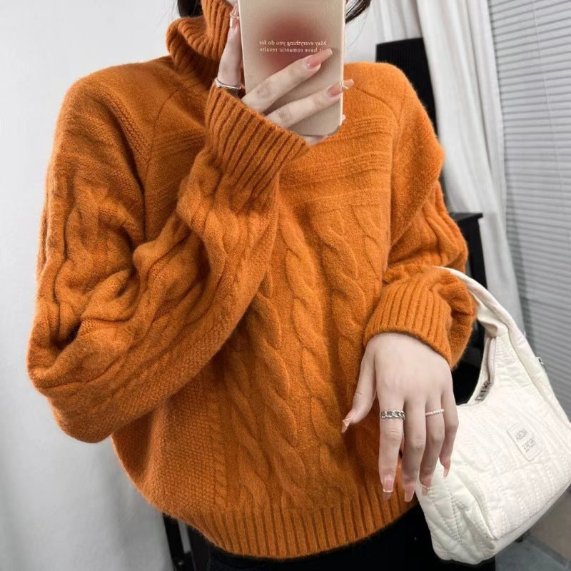 Idle Style Damen Schlankmachendes Stricktop