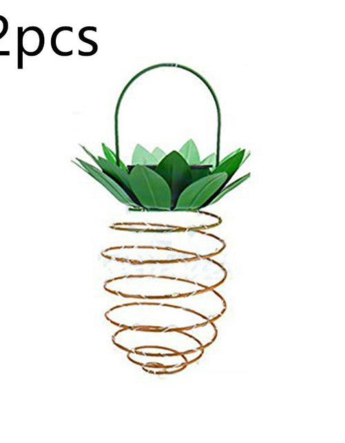 Load image into Gallery viewer, Outdoor Waterproof Garden Pineapple Solar Lights Path Lights Hanging Fairy Lights Solar Led Warm Fairy String Decor
