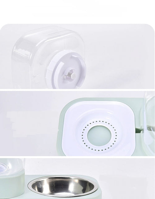 Load image into Gallery viewer, Automatic Drinking Water Cat Food Bowl Anti-overturning Cat Drinking Bowl Cat Rice Bowl
