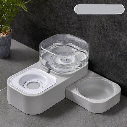 Load image into Gallery viewer, Automatic Drinking Water Cat Food Bowl Anti-overturning Cat Drinking Bowl Cat Rice Bowl
