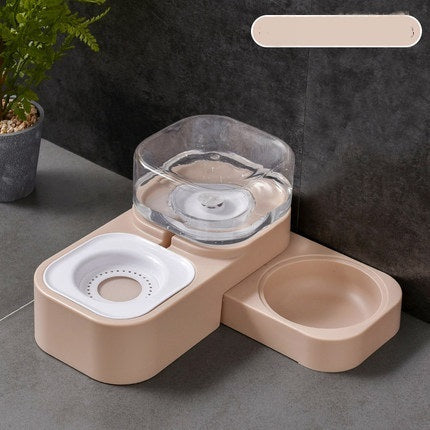 Load image into Gallery viewer, Automatic Drinking Water Cat Food Bowl Anti-overturning Cat Drinking Bowl Cat Rice Bowl
