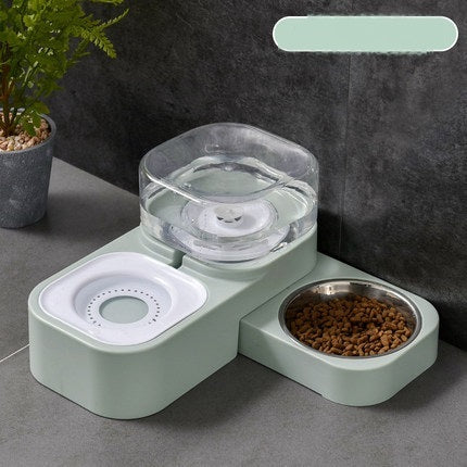 Load image into Gallery viewer, Automatic Drinking Water Cat Food Bowl Anti-overturning Cat Drinking Bowl Cat Rice Bowl
