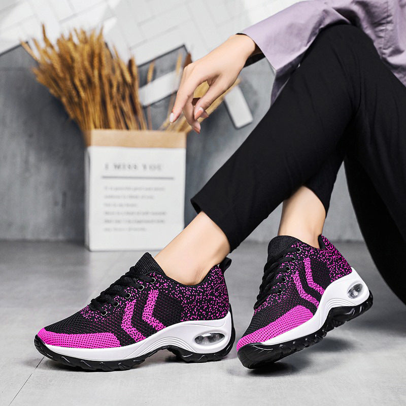 Air Cushion Heightening Womens Shoes