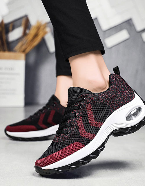 Load image into Gallery viewer, Air Cushion Heightening Womens Shoes

