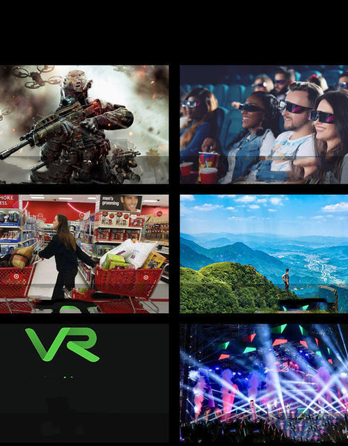 Cargar imagen en el visor de la galería, Nuevas gafas de realidad virtual 3D VRG Pro con pantalla completa y gran angular para teléfonos inteligentes de 5 a 7 pulgadas
