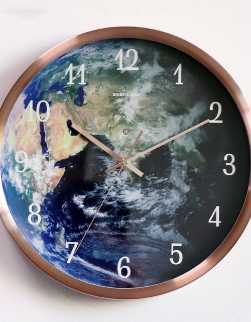 Load image into Gallery viewer, Voice-activated Induction LED Night Light Wall Clock Creative Luminous Wall Clock
