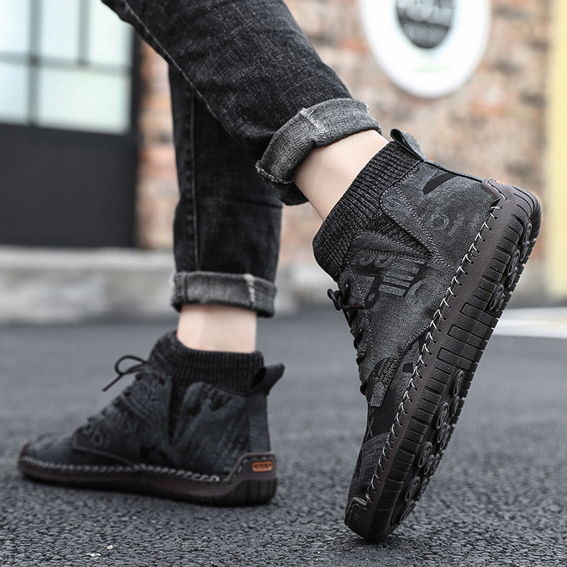 High top Men Shoes