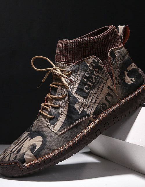 Load image into Gallery viewer, High top Men Shoes
