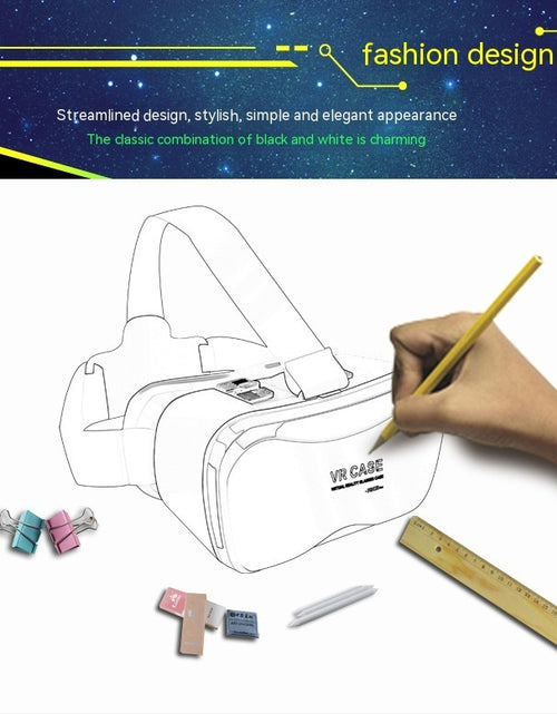 Cargar imagen en el visor de la galería, Gafas 3D para teléfono Gafas VR Gafas VR montadas en la cabeza Gafas VR virtuales
