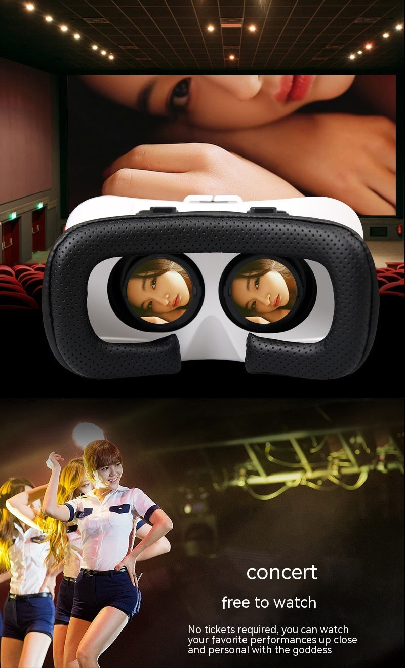 Gafas 3D para teléfono Gafas VR Gafas VR montadas en la cabeza Gafas VR virtuales