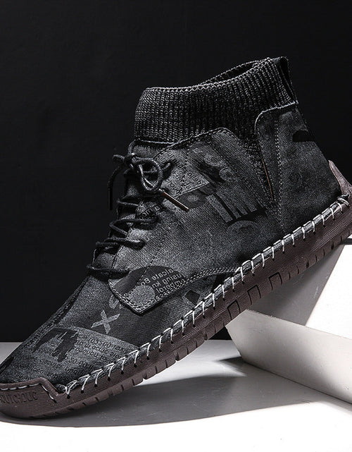 Load image into Gallery viewer, High top Men Shoes

