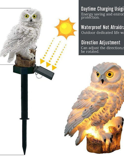 Load image into Gallery viewer, Hot Sell Owl Solar Light With Solar LED Outdoors Solar Light Solar Lamp Solar Garden Light
