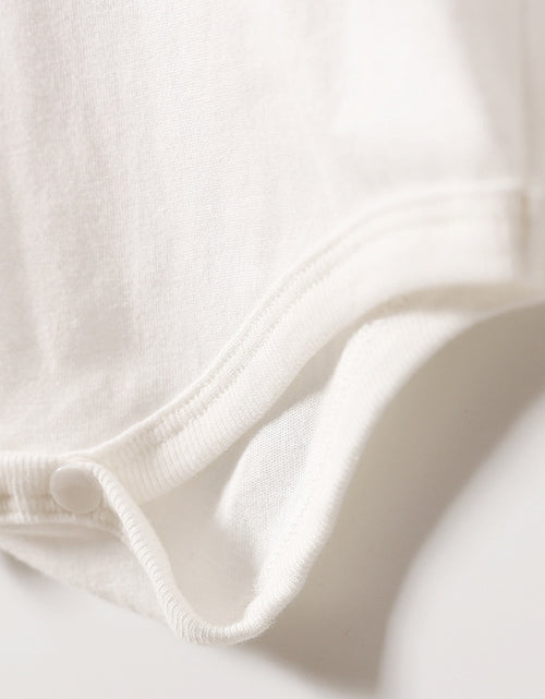 Load image into Gallery viewer, Short sleeve triangle romper
