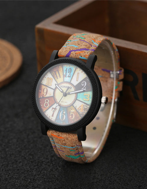 Load image into Gallery viewer, Casual Vintage Leather Women Quartz Wrist Watch Gift Clock
