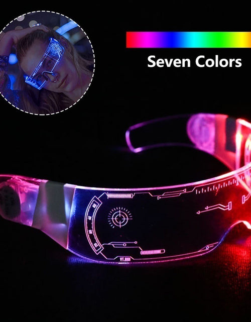 Load image into Gallery viewer, LED Luminous Futuristic Style Glasses
