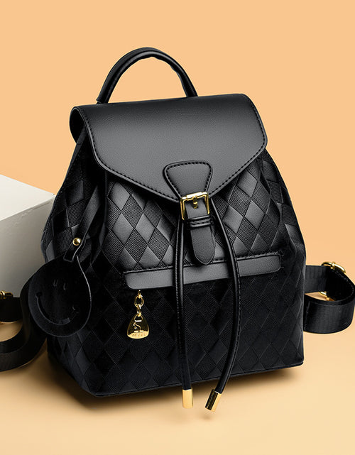 Load image into Gallery viewer, Casual Multifunction Leather Backpack
