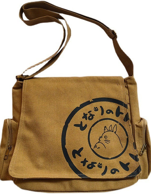 Load image into Gallery viewer, Retro canvas bag, men&#39;s shoulder bag, crossbody bag, large capacity casual bag, travel bag, unisex canvas bag
