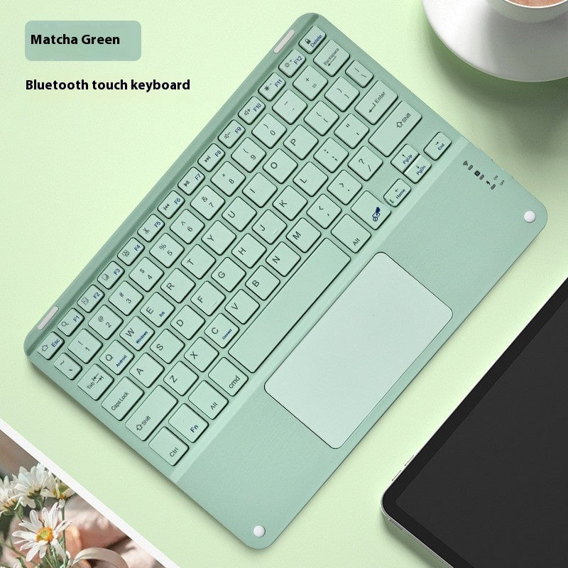 Square Touch Bluetooth Wireless Charging Keyboard