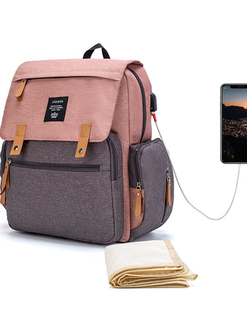 Load image into Gallery viewer, LEQUEEN Multifunctional Large Capacity Mummy Bag
