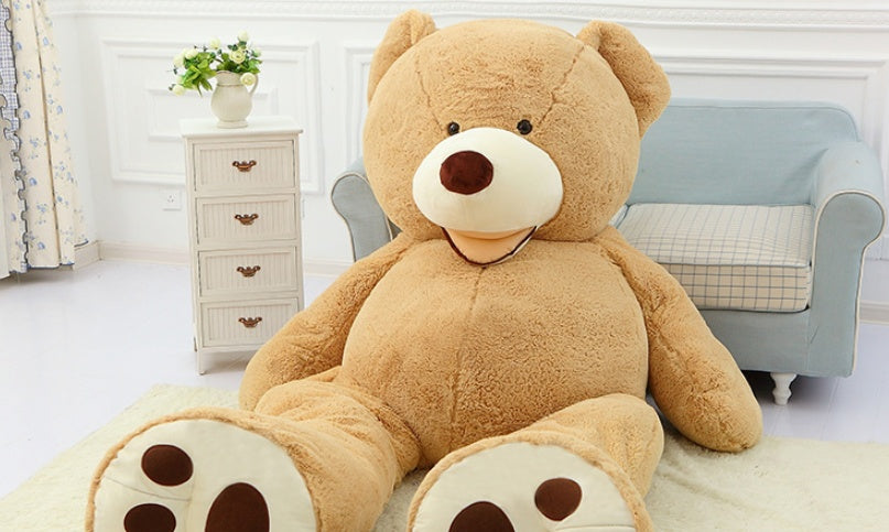 Riesiger Teddybär Plüschtier Riesige Stofftiere Lederhülle