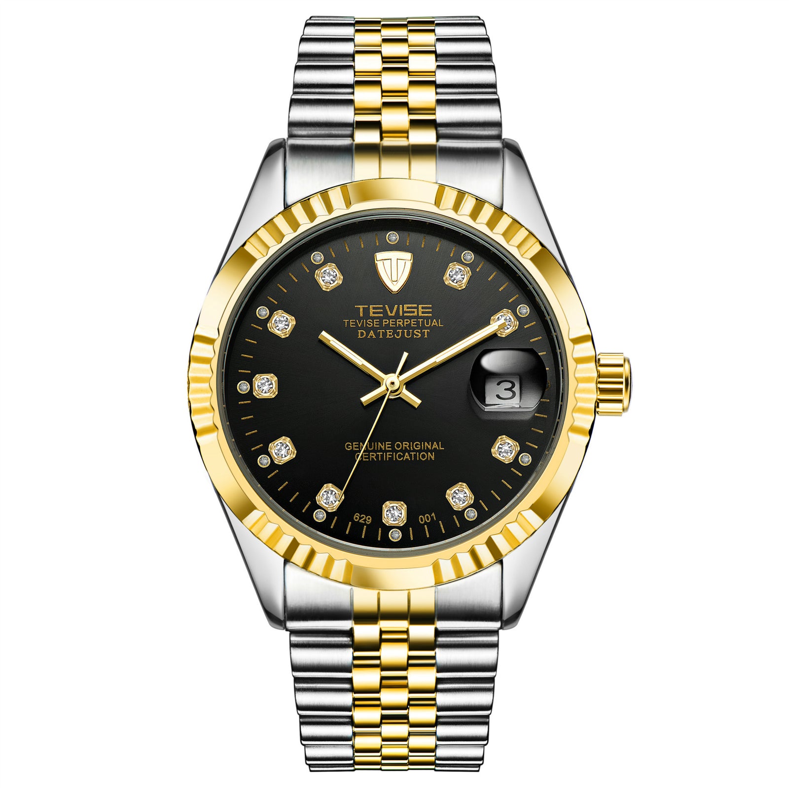 Detective   Explosion Calendar Mens Watch Business Watch Mechanical Automatic Mechanical Watch Waterproof Sheet