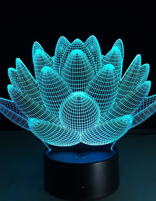 Cargar imagen en el visor de la galería, Luz de noche de loto
