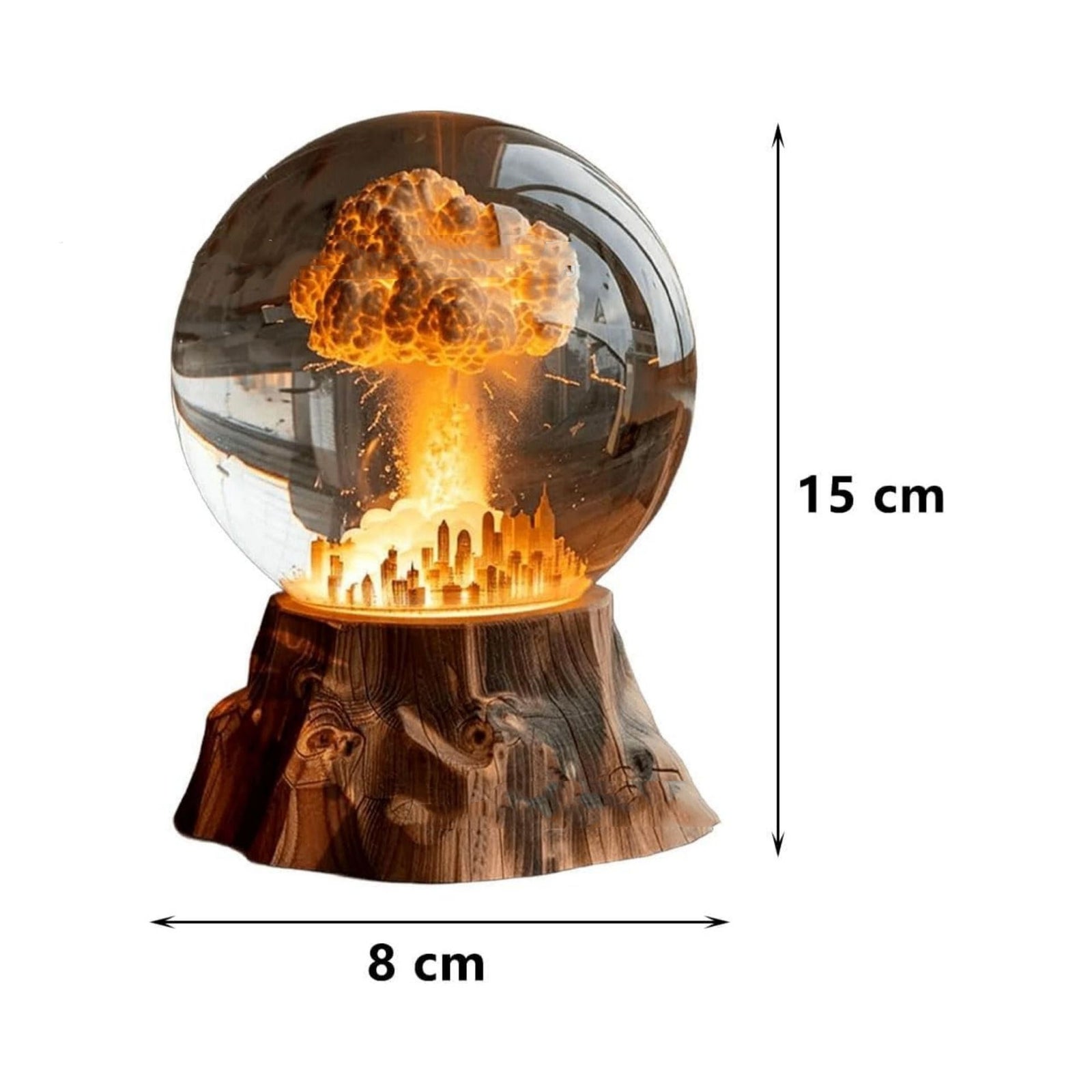 Atomic Bomb Explosion Lamp