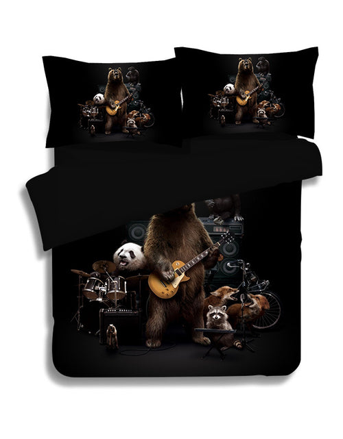 Load image into Gallery viewer, Animal four-piece bedding
