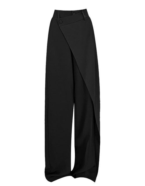 Load image into Gallery viewer, Irregular Wide-leg Pants Ins Fashion Loose Trousers Women&#39;s Clothing
