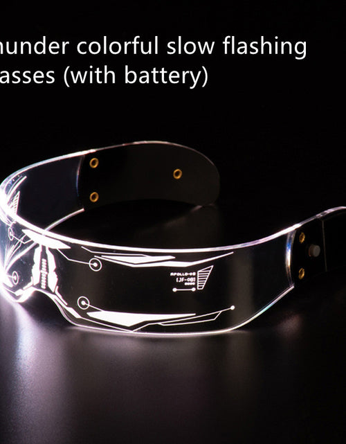 Load image into Gallery viewer, LED Luminous Futuristic Style Glasses
