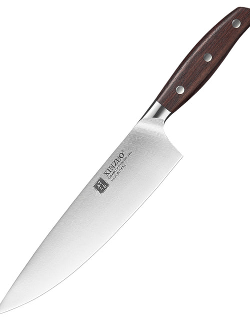 Load image into Gallery viewer, XINZUO Kitchen Tools 6 PCS Kitchen Knife Set of Utility Cleaver Chef Bread Knife High Carbon German Stainless Steel Knives sets
